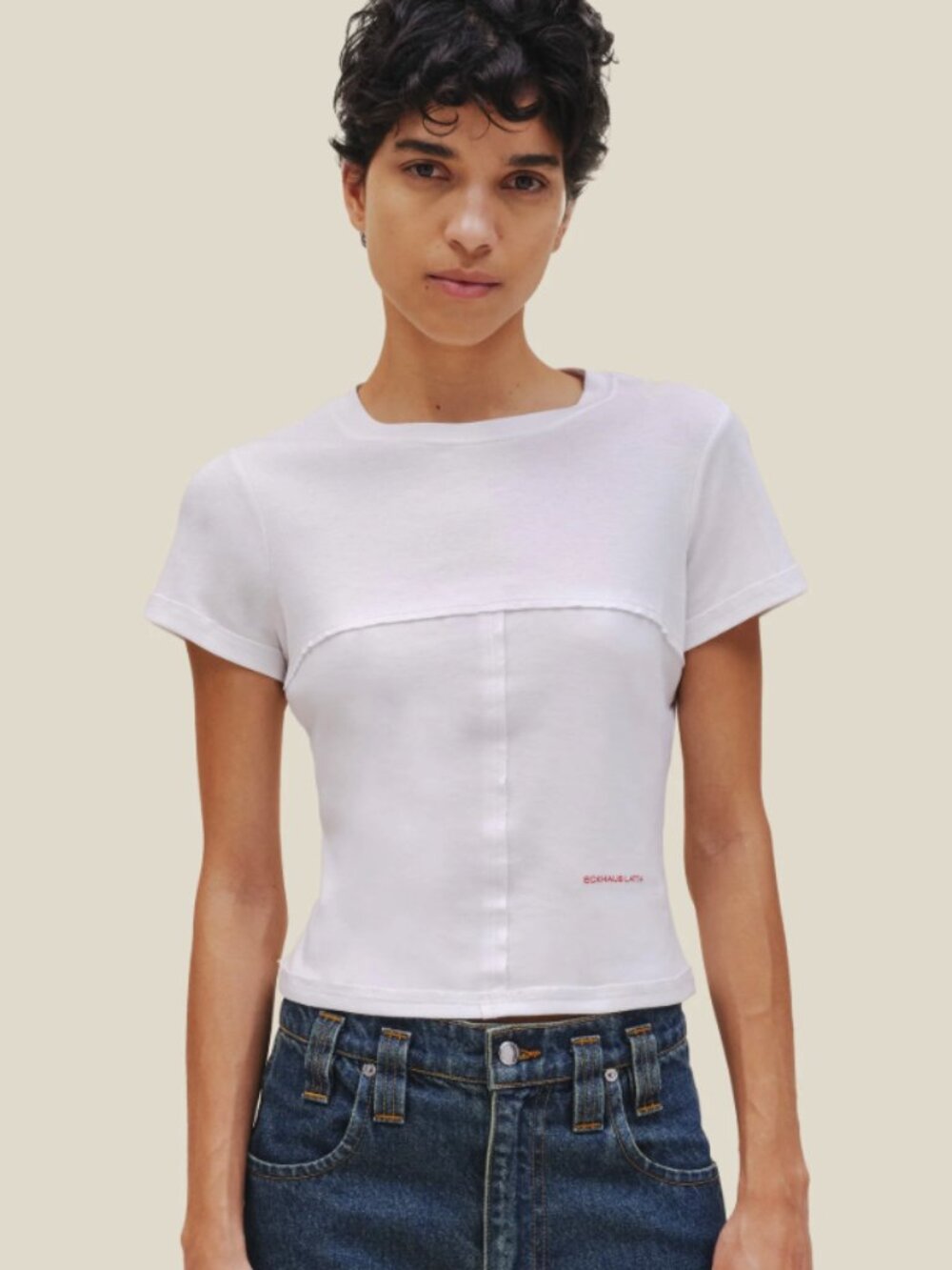 Eckhaus Latta Baby Tee XS